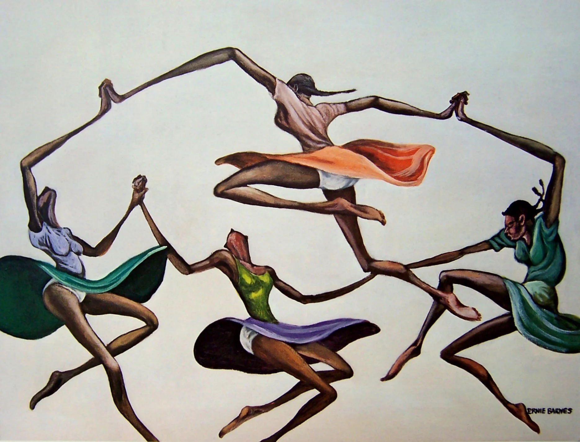 Artist Ernie Barnes Official Website